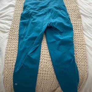 Blue lululemon leggings